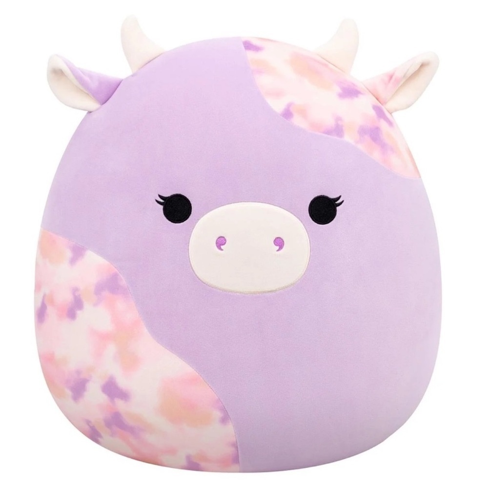 Squishmallows Suri - Cow With Tie-Dye Spots Plush 16 Inch